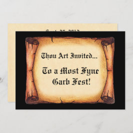 Medieval Scroll Kaart