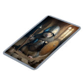 Medieval Shield Rat Magnet Magneet (Linkerzijde)
