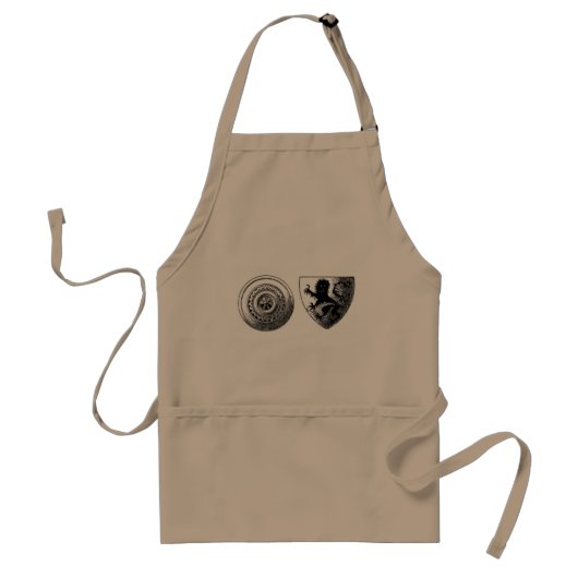 Medieval Shields Apron Standaard Schort (Voorkant)