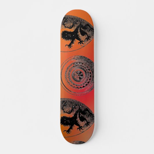 Medieval Shields Skateboard (Voorkant)