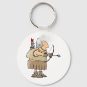 Medieval Soldaat Sleutelhanger (Achterkant)