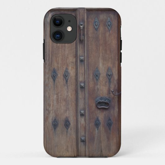 Medieval Spaans Wooden Doo Hoesje-Mate iPhone Cas Case-Mate iPhone Case (Achterkant)