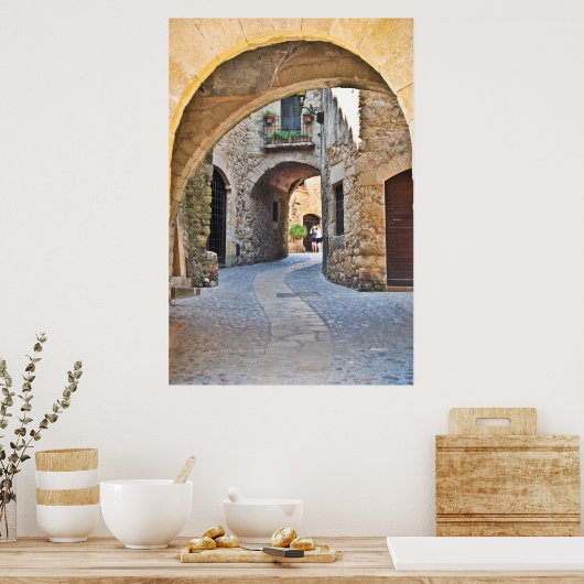 Medieval Spanje Poster (Keuken)