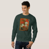 Medieval St. George en Dragon Sweatshirt (Voorkant volledig)