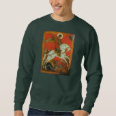Medieval St. George en Dragon Sweatshirt (Voorkant)