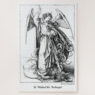 Medieval St. Michael the Archangel Classic Art Legpuzzel