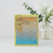 Medieval Storybook Fairy Tale Briefkaart Invitatio (Staand voorkant)