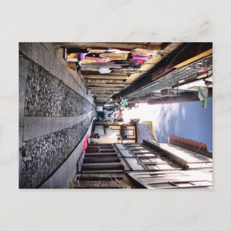 Medieval street in Guimaraes, Portugal Briefkaart