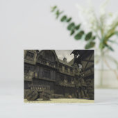 Medieval Street Scene - 2 Briefkaart (Staand voorkant)