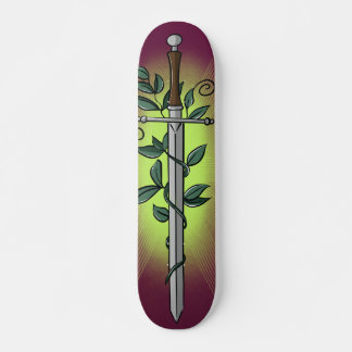 Medieval Sword & Vine Persoonlijk Skateboard
