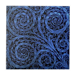 Medieval Tapestry Tile/Trivet Tegeltje