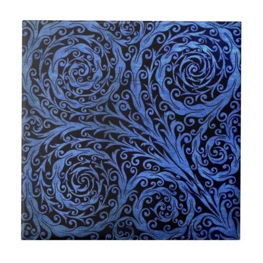 Medieval Tapestry Tile/Trivet Tegeltje (Voorkant)