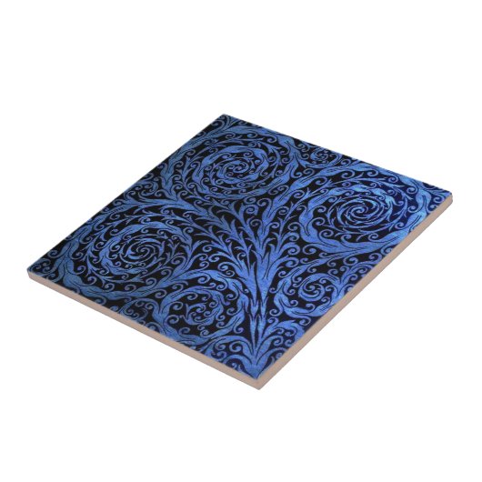 Medieval Tapestry Tile/Trivet Tegeltje (Zijkant)