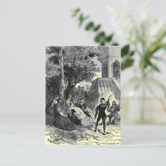 Medieval Times Briefkaart (Staand voorkant)