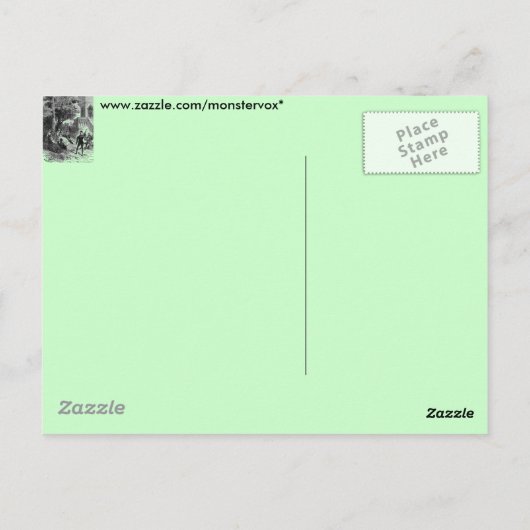 Medieval Times Briefkaart (Achterkant)