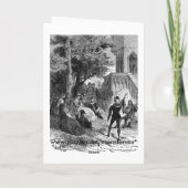 Medieval Times Wenskaart Kaart (Achterkant)