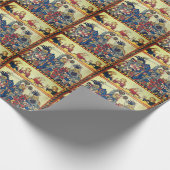 Medieval toernooi cadeaupapier (Hoek)