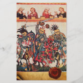 MEDIEVAL TOURNAMENT, BESTRIJDING VAN KNIGHTS EN DA BRIEFPAPIER (Voorkant)
