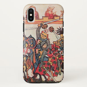 MEDIEVAL TOURNAMENT, BESTRIJDING VAN KNIGHTS EN DA iPhone XS HOESJE