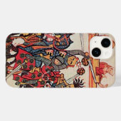 MEDIEVAL TOURNAMENT, BESTRIJDING VAN KNIGHTS EN DA Case-Mate iPhone CASE (Achterkant (horizontaal))