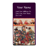 MEDIEVAL TOURNAMENT, BESTRIJDING VAN KNIGHTS EN DA ETIKET (Voorkant)