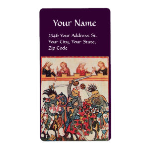 MEDIEVAL TOURNAMENT, BESTRIJDING VAN KNIGHTS EN DA ETIKET