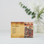 MEDIEVAL TOURNAMENT, BESTRIJDING VAN KNIGHTS EN DA VISITEKAARTJE (Staand voorkant)