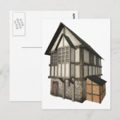 Medieval Town House Briefkaart (Voorkant / Achterkant)