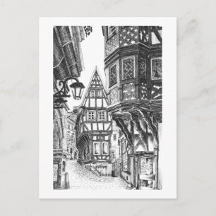 Medieval Townscape Briefkaart