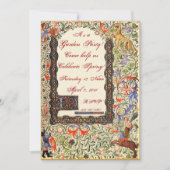 Medieval tuinfeest 5x7 Uitnodigingen (Voorkant)