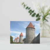 Medieval Turret of Towers in Tallinn, Estland Briefkaart (Staand voorkant)