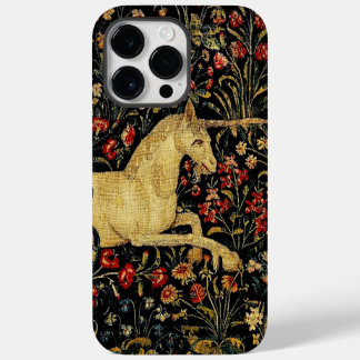 Medieval Unicorn Midnight Floral Garden Case-Mate iPhone 14 Pro Max Hoesje
