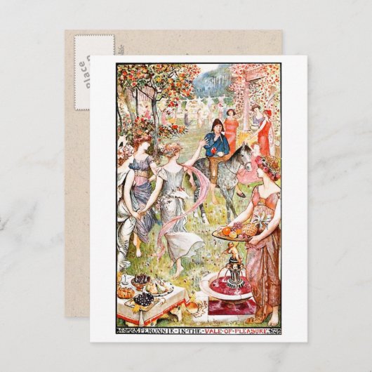 Medieval Vale der Pleasure Briefkaart (Voorkant / Achterkant)