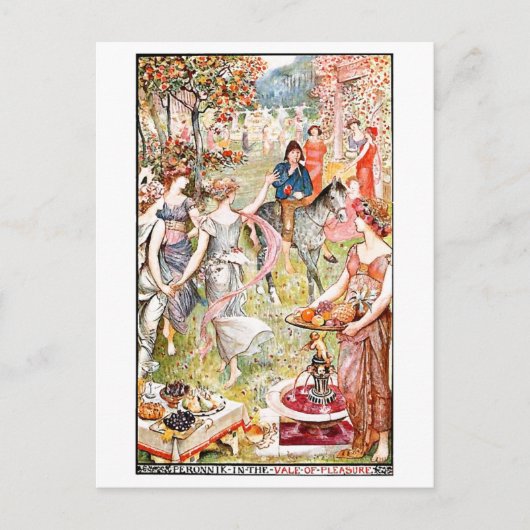 Medieval Vale der Pleasure Briefkaart (Voorkant)