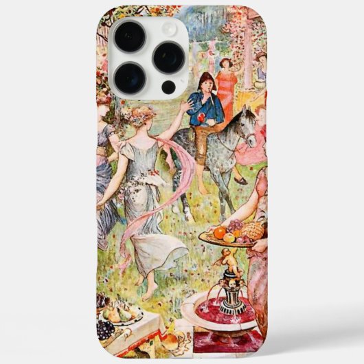 Medieval Vale der Pleasure geïllustreerd Case-Mate iPhone Case (Achterkant)