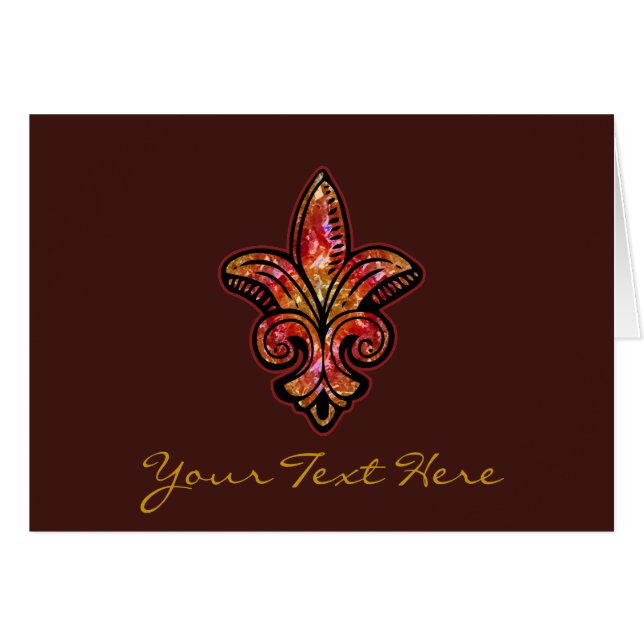 Medieval van de vlooier - rood (Voorkant Horizontaal)