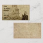 Medieval Visitekaartje (Voorkant / Achterkant)