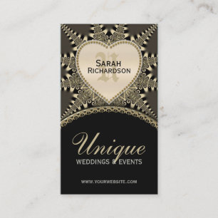 Medieval  Visitekaartje voor unieke gouden bruilof