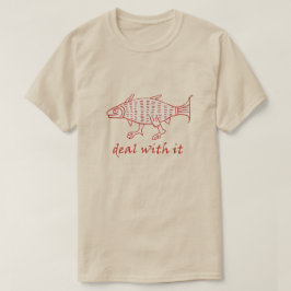 Medieval Walking Fish T-shirt
