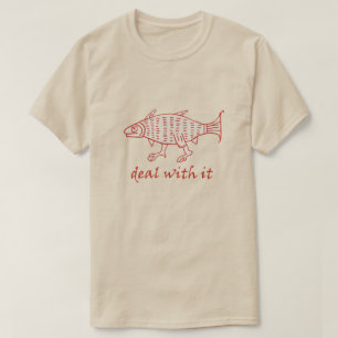 Medieval Walking Fish T-shirt