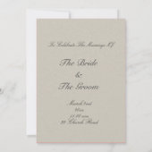 Medieval Wallpaper Wedding Invitations Kaart (Achterkant)