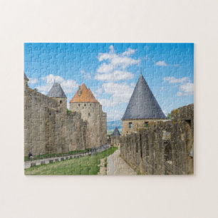 Medieval walls van Carcassonne Legpuzzel