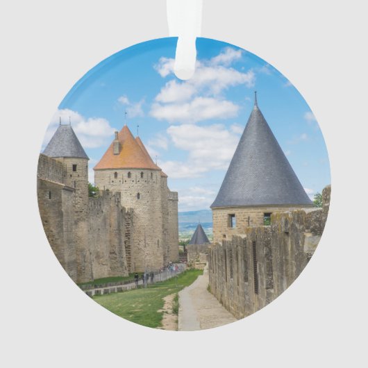 Medieval walls van Carcassonne Ornament (achterkant)