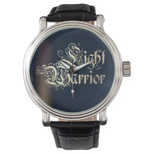 Medieval Warrior Mannen Horloge