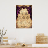 Medieval Weddenschappen Poster (Keuken)