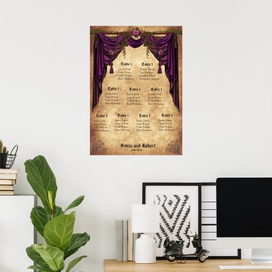 Medieval Weddenschappen Poster (Thuiskantoor)