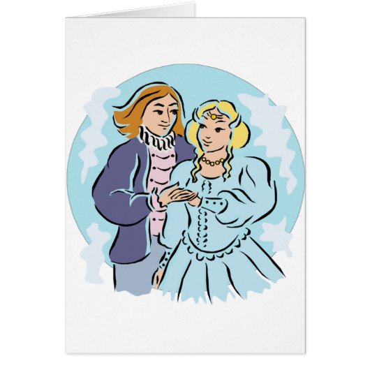 Medieval Wedding Couple (Voorkant)