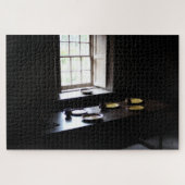 Medieval Window Kitchen Table BlackTones Legpuzzel (Horizontaal)