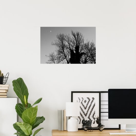 Medieval Winter namiddag Poster (Thuiskantoor)