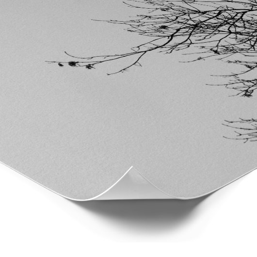 Medieval Winter namiddag Poster (Hoek)